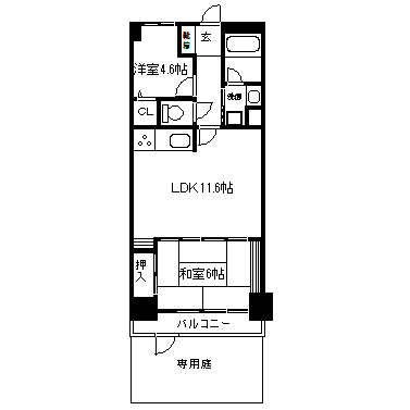 グランピア女池 間取り