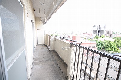 錦プラザビル ベランダ