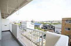 愛知県名古屋市名東区香坂 ベランダ