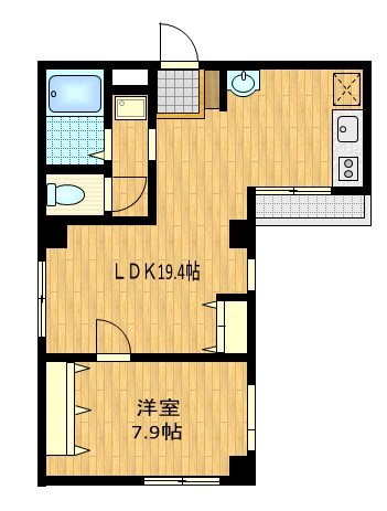 クオーレ調布 間取り図
