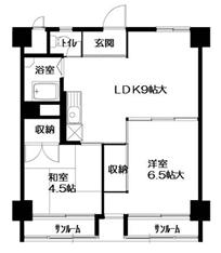 愛知県名古屋市中区丸の内２丁目 間取り