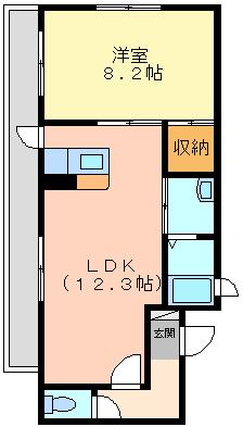 レジデンス・ハニー 間取り