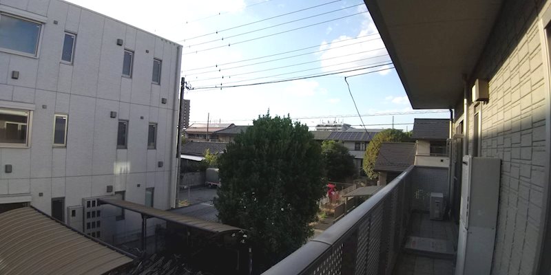 レジデンス・ハニー ベランダ