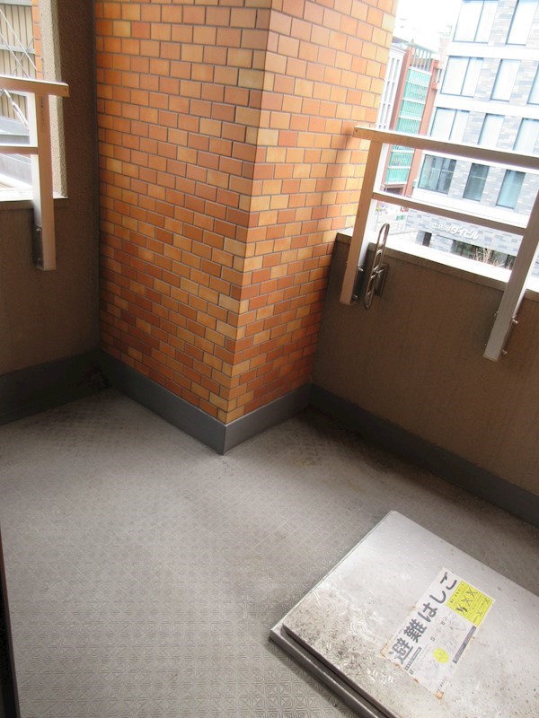 ライオンズマンション土佐堀 ベランダ