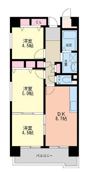 グラマシー立売堀 間取り