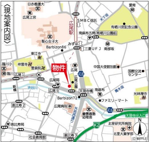 Barbizon22 地図（共通）
