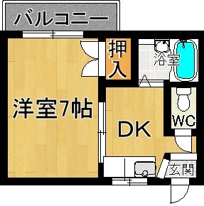 タウニィ高畑 間取り図