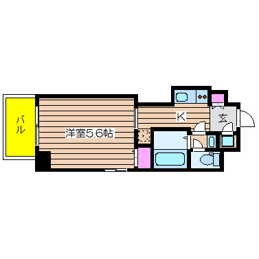 ヴェルデ　エビス 間取り
