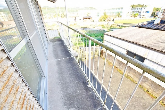 上村荘Ｂ棟 ベランダ
