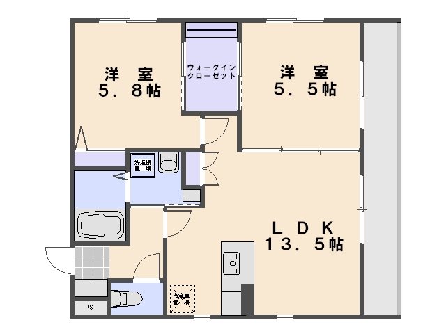 チェリス 間取り図