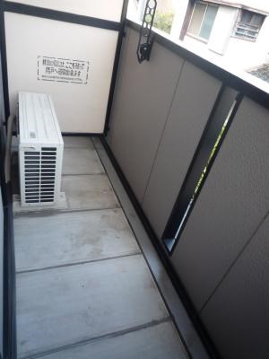 ディアコート到津　 ベランダ