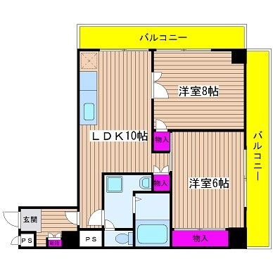 大阪府大阪市西区江之子島１丁目 間取り
