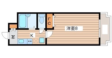 靭ハイツ 間取り