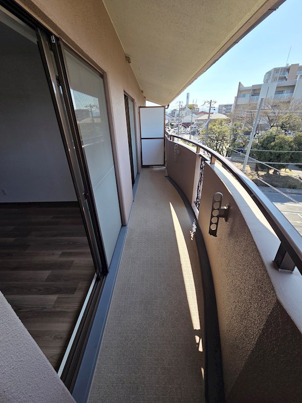 真田マンション ベランダ