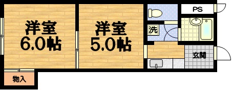 アーバンヒル桃山 間取り
