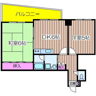 ニューアスターハウス守先 間取り