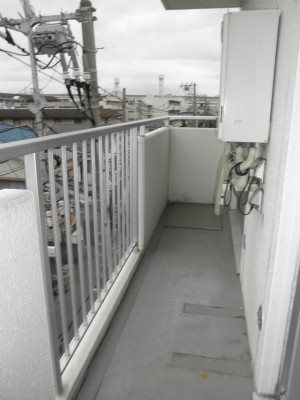 コスモ磯子パークサイド ベランダ