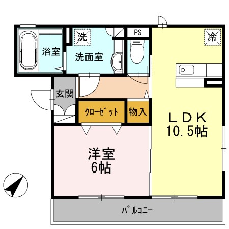 シャルマント 間取り