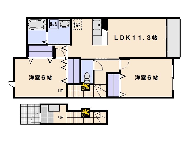 セレノⅠ 間取り図