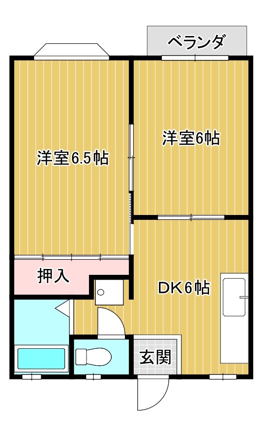 グリーンヒル’８７ 間取り