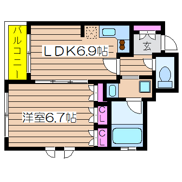 ＫＡＩＳＥＩ本町 間取り