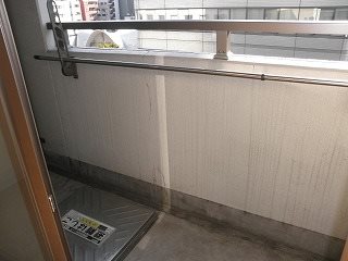 カスタリア新宿御苑 ベランダ