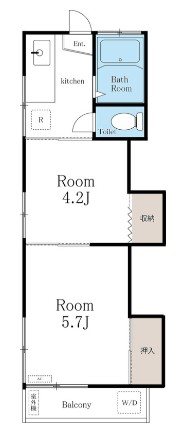 石坂コーポ 間取り