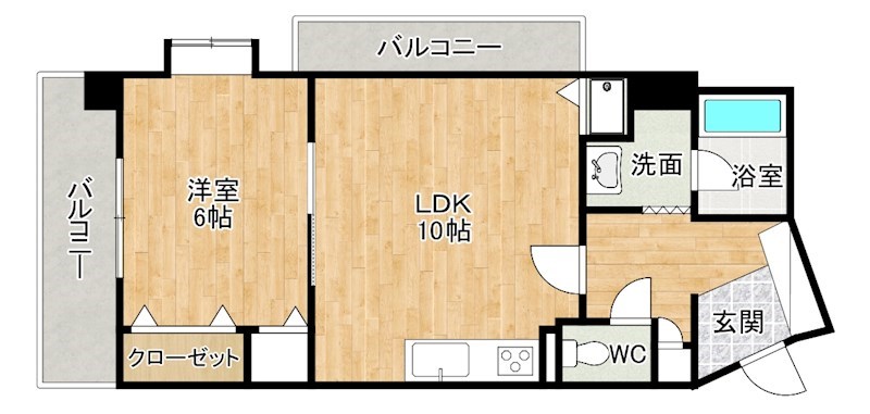 セントラルタイムキムラビル 間取り図