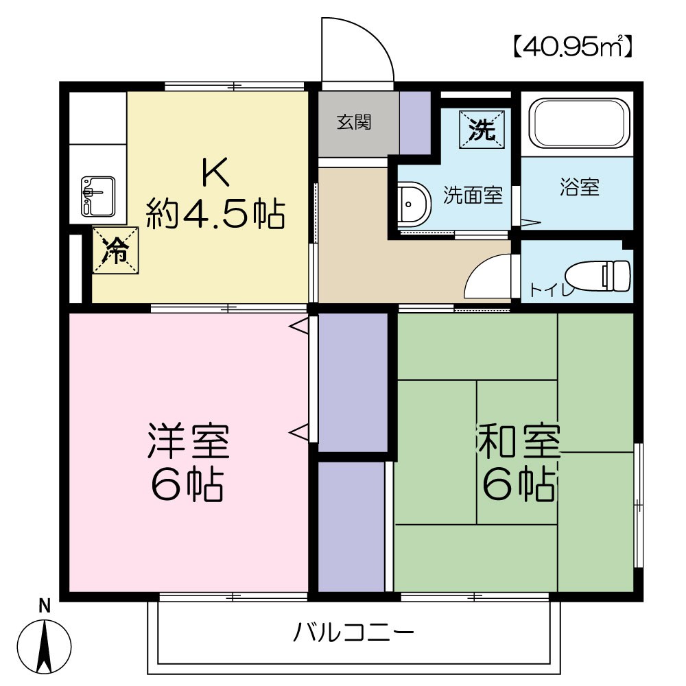 ジュネス桜台 間取り