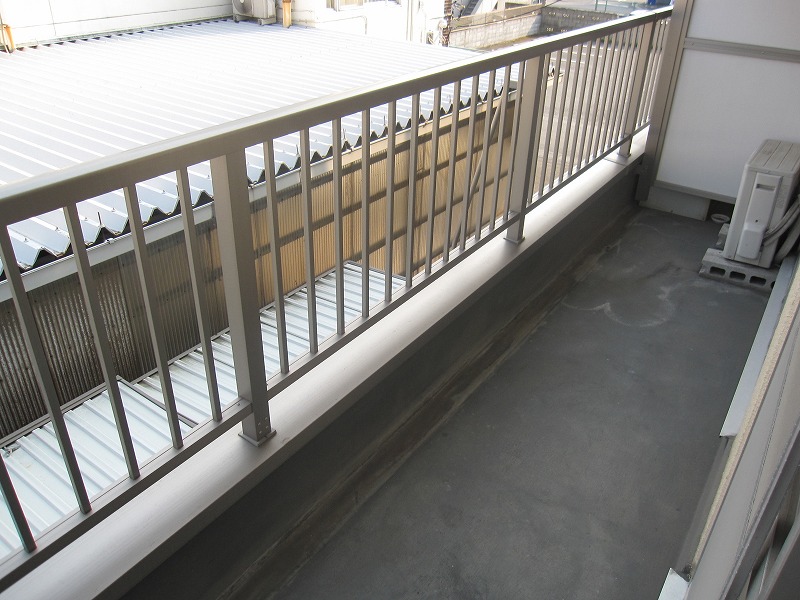 武蔵ハイツ ベランダ