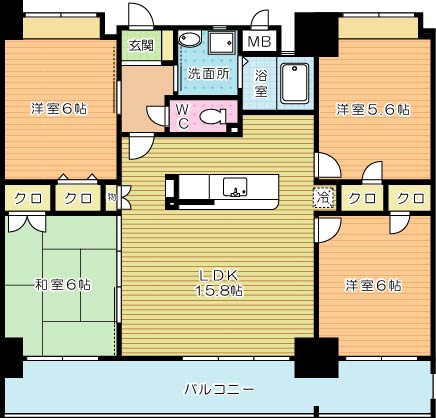 Ｆｅｌｔ１２７(フェルト127) 間取り図