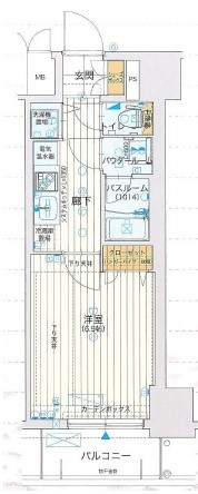 大阪府大阪市西区立売堀４丁目 間取り
