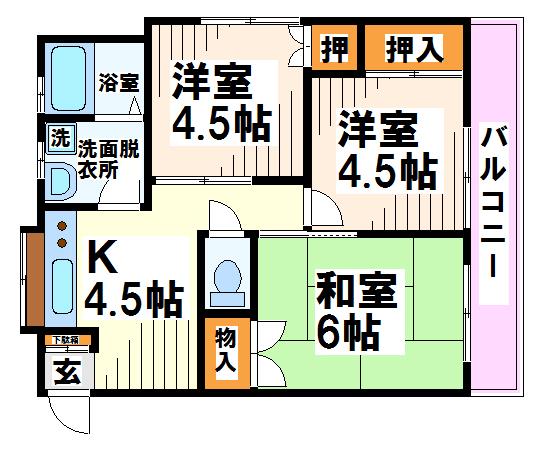 シティリベラル 間取り