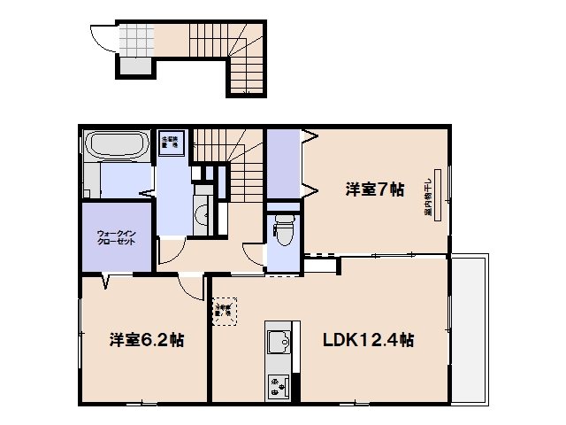 ラ・メゾンCRK 間取り