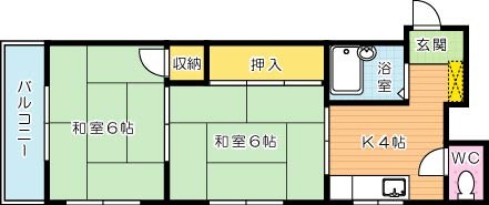 プレアール初音 502号室 間取り