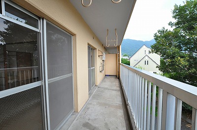 ハイツ池田 ベランダ