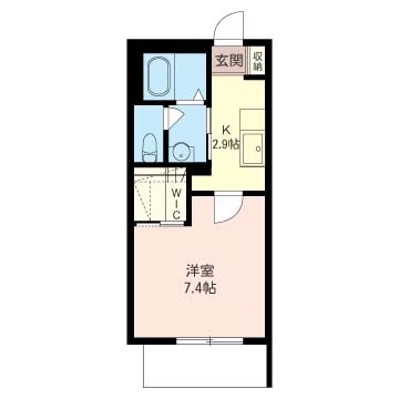クレール高津 間取り