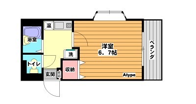 クリスタルコート 間取り図