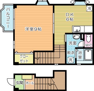 リブェール嵐山　 間取り図