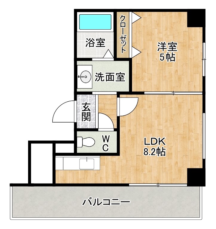 ＣｏＣｏメゾン （ココメゾン） 304号室 間取り