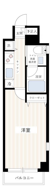 カスタリア神保町 間取り
