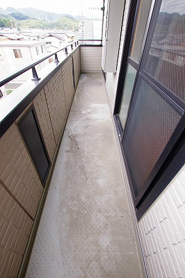 シャルマンドミール ベランダ