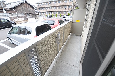 D-K house ベランダ