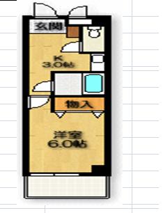 クレール内山 間取り