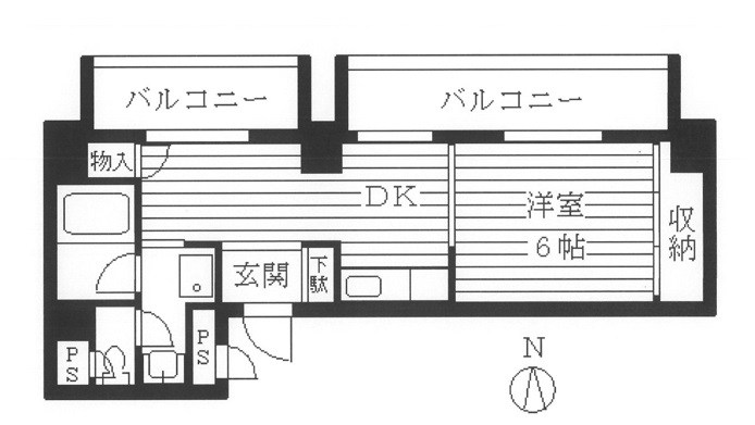グランドール江戸堀 間取り