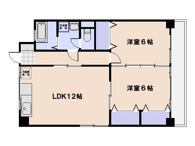 和田マンション 302号室 間取り