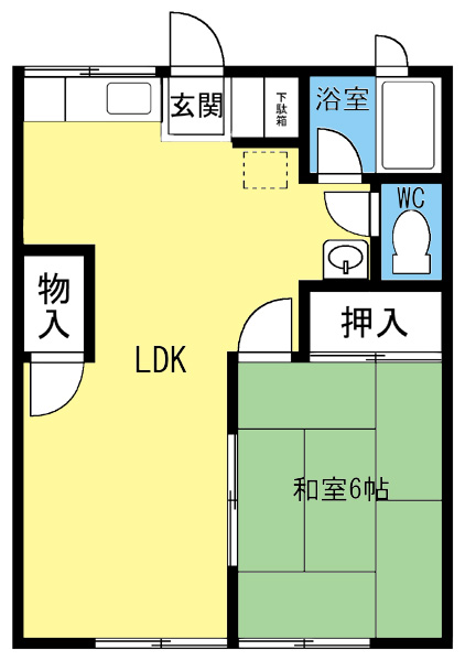 トータス沢口 間取り