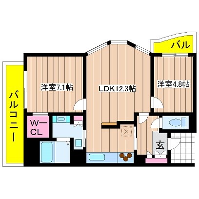 エスリード西本町 間取り