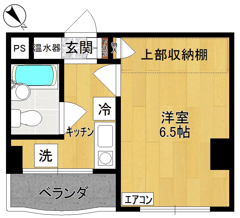 テルセス　タマ 106号室 間取り