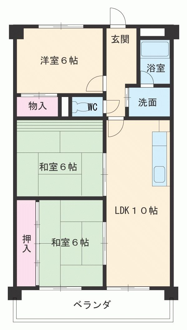 愛知県名古屋市千種区茶屋坂通２丁目 間取り